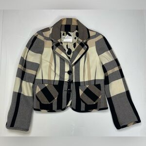 Weill Blazer Jacket Women Size 10 Multicolor